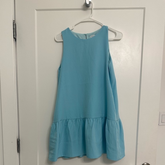 Dresses & Skirts - Light Blue Peplum Mini Dress
